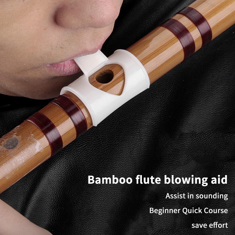 Bamboo Flute Blowing Aid Flute - Musical Instrument You Blow Into 评论和价格