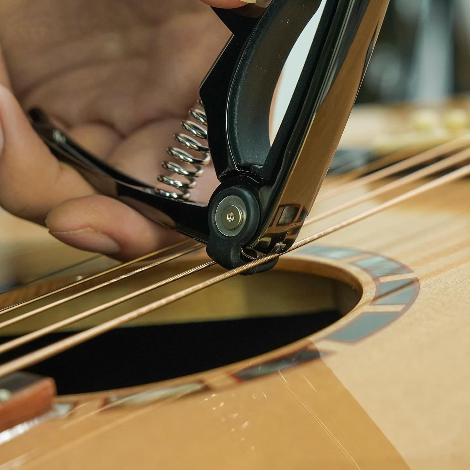 4-in-1 Guitar Capo for 6 Strin - Musical Instrument Types 评论和价格
