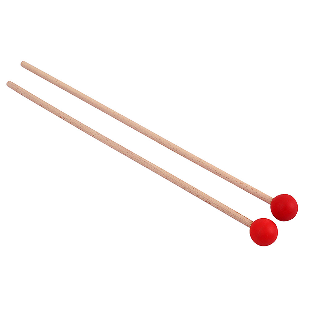 1Pair Large Drum Sticks Glocke - Musical Instrument Mallet 评论和价格