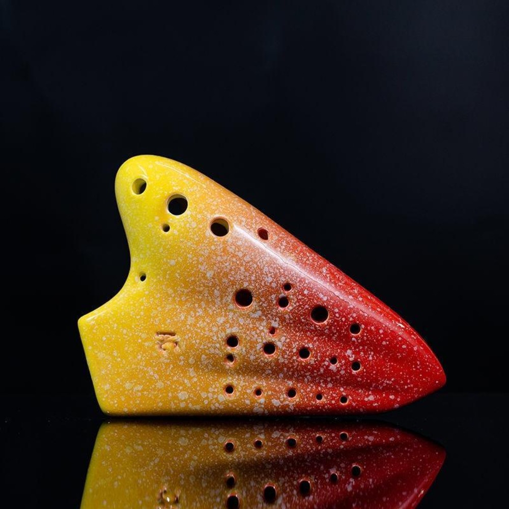 Ceramic Ocarinas 16 Holes Alto - Musical Instrument Qin 评论和价格