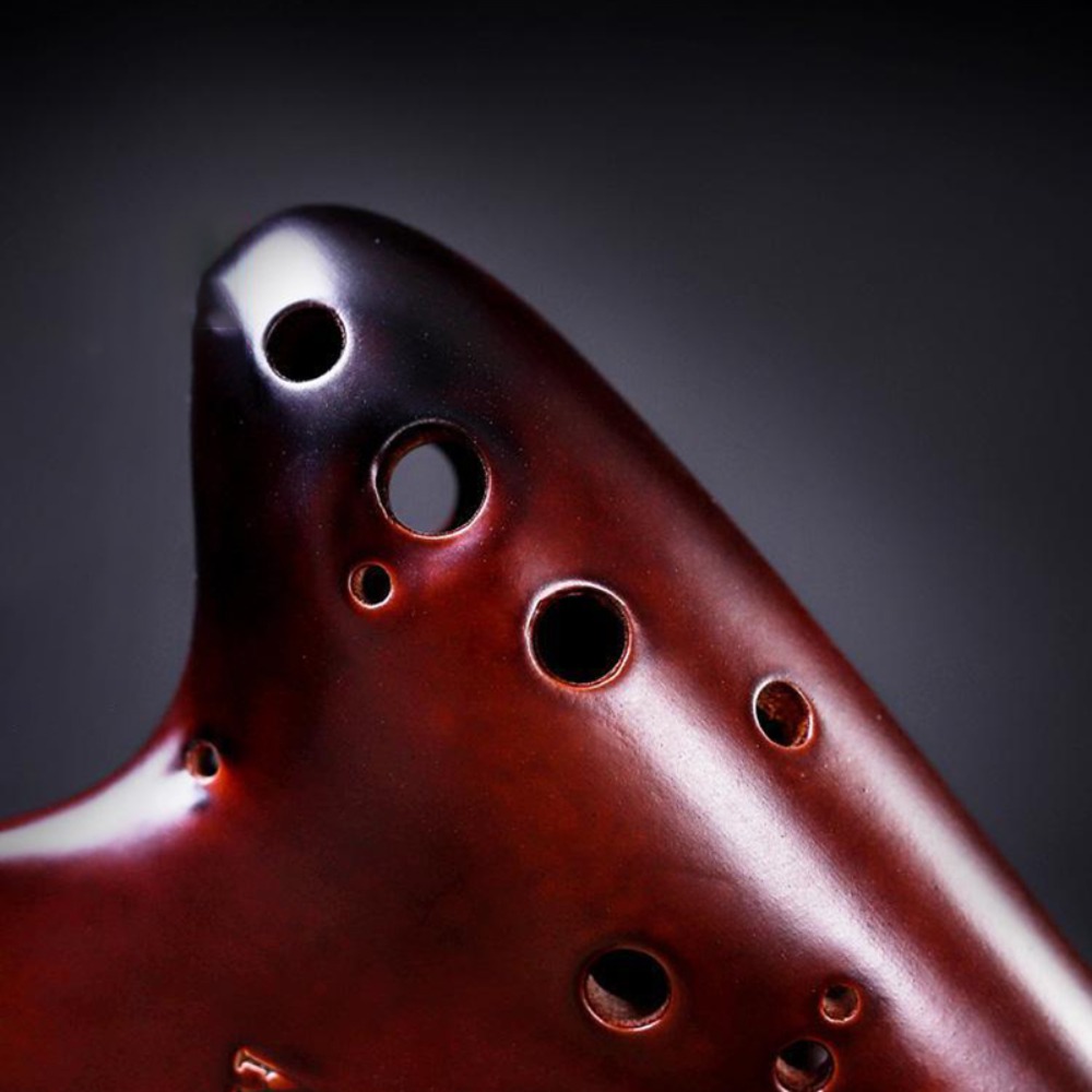 Ceramic Ocarinas 16 Holes Alto - Musical Instrument Qin 评论和价格