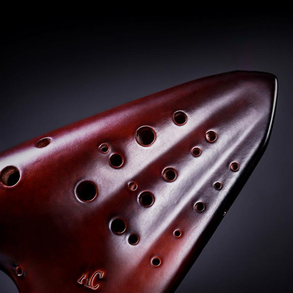 Ceramic Ocarinas 16 Holes Alto - Musical Instrument Qin 评论和价格