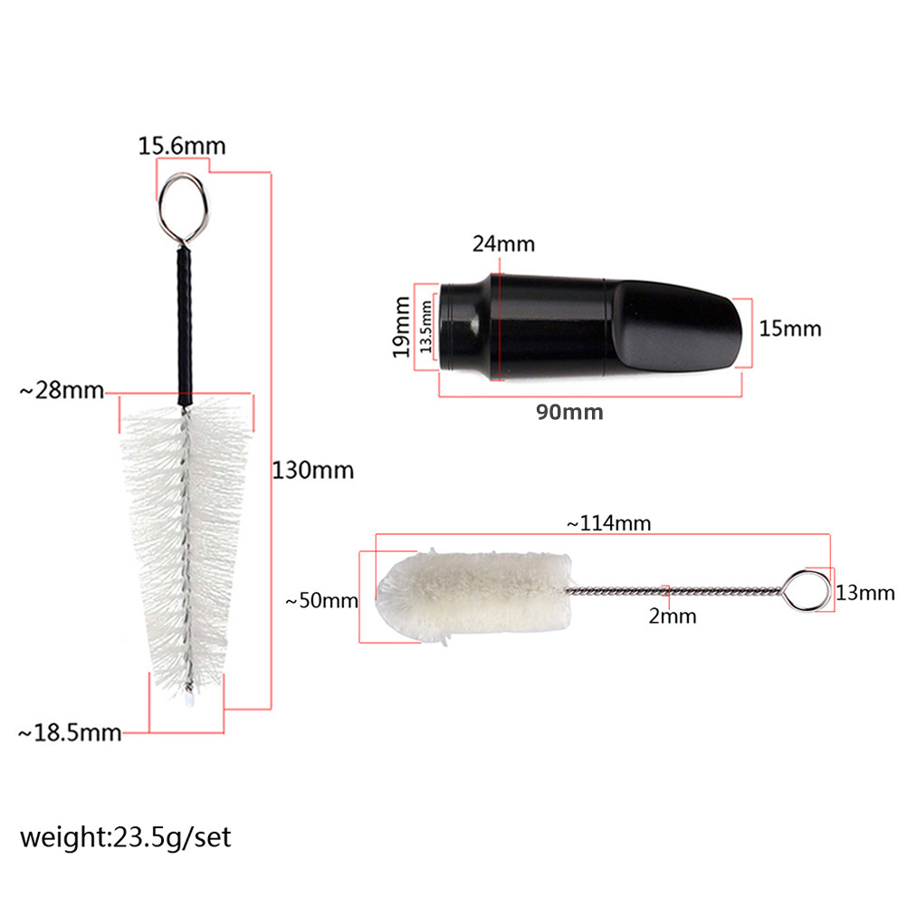2Pcs Saxophone Mouthpiece Bull - Musical Instrument You Blow Into 评论和价格
