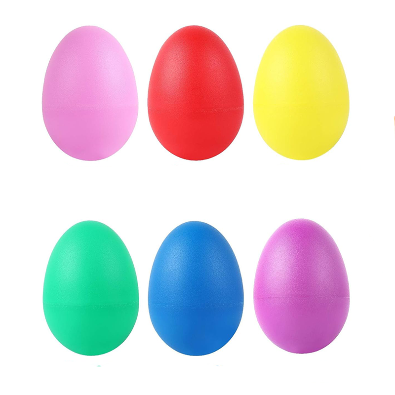 2Pcs Plastic Egg Shakers Percu - Musical Instruments Game 评论和价格