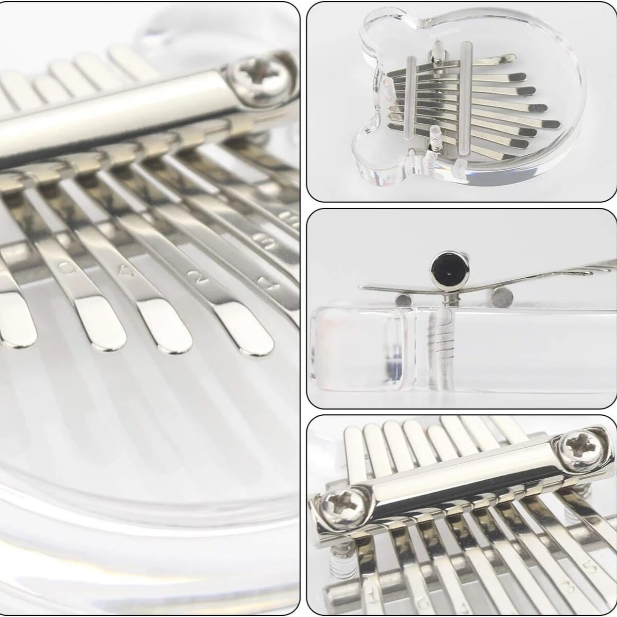 Miwayer 8 Keys Mini Kalimba Ra - A Musical Instrument With Keys 评论和价格