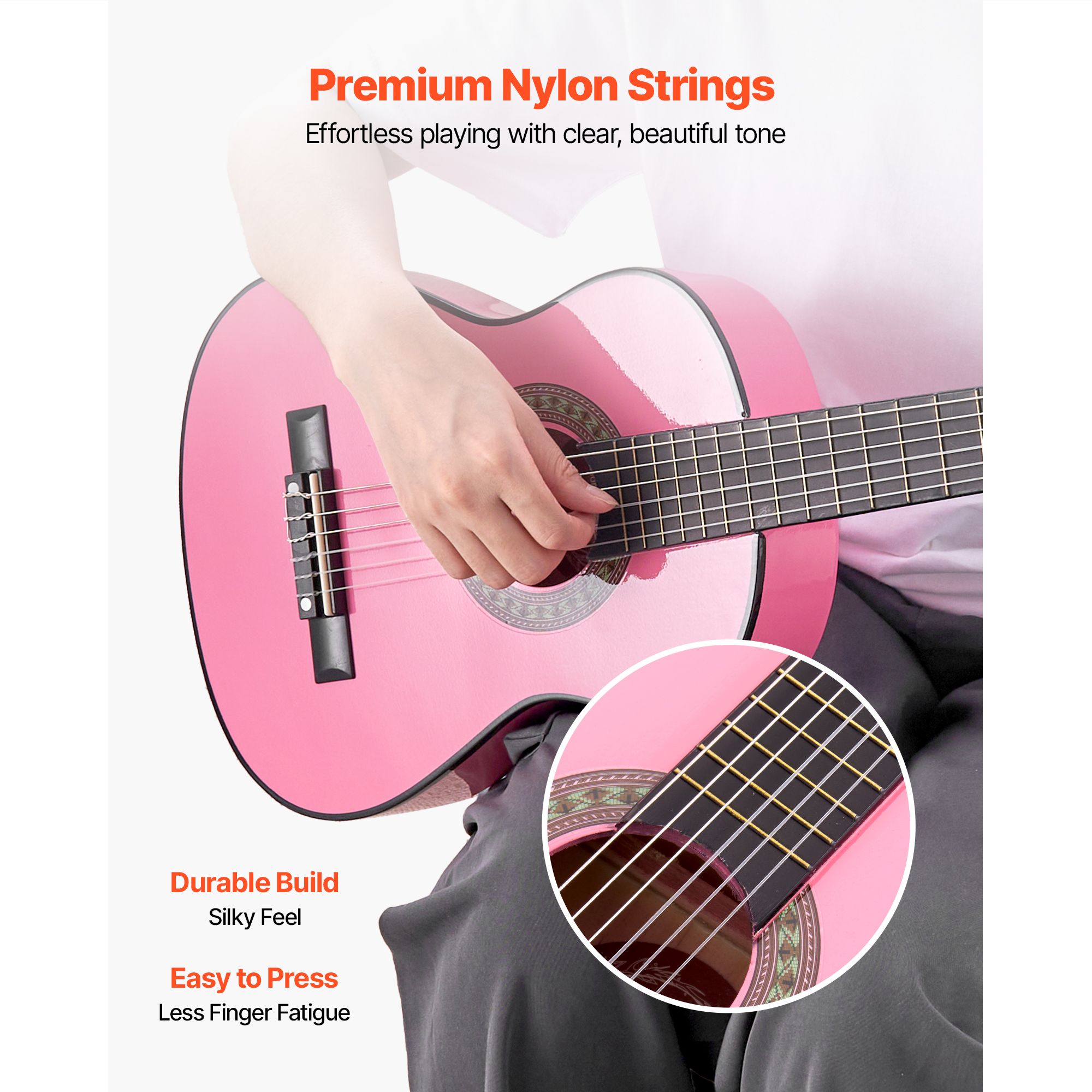 Classical Guitar, 30 Inch, Woo - Classical Guitar Nylon 评论和价格
