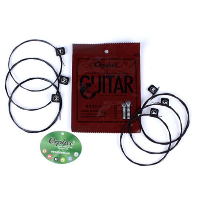 Hot Sale 6pcs/lot Nylon + 3 %P - Classical Guitar Nylon 评论和价格