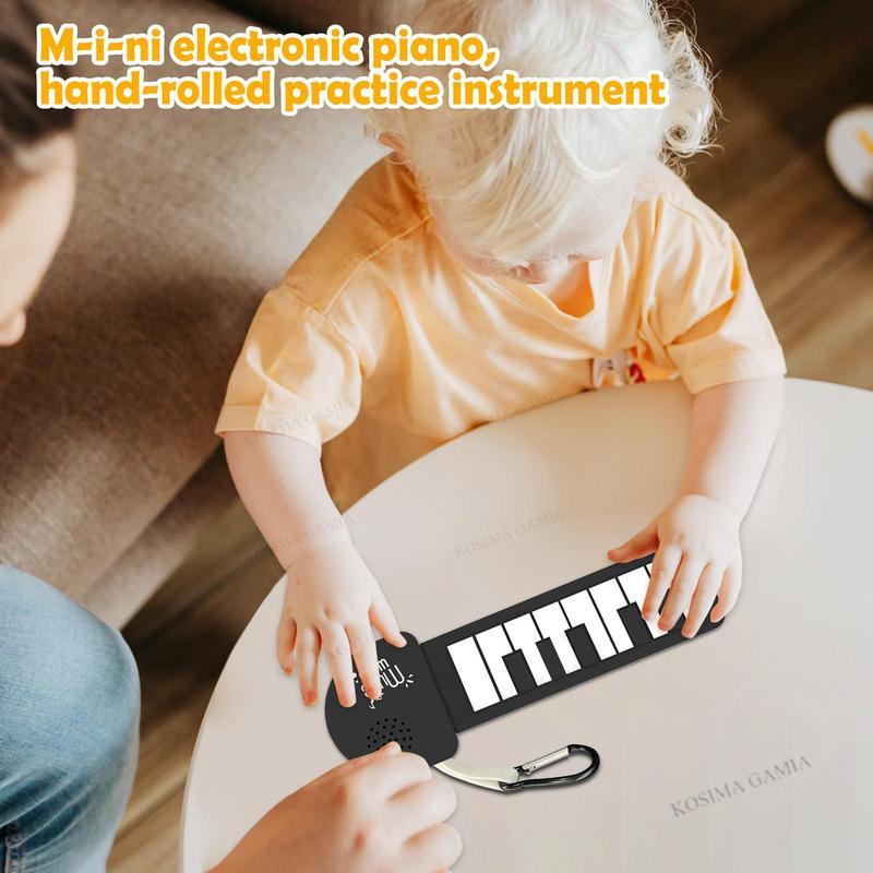 Roll Up Electronic Piano Silic - Musical Instrument Qin 评论和价格