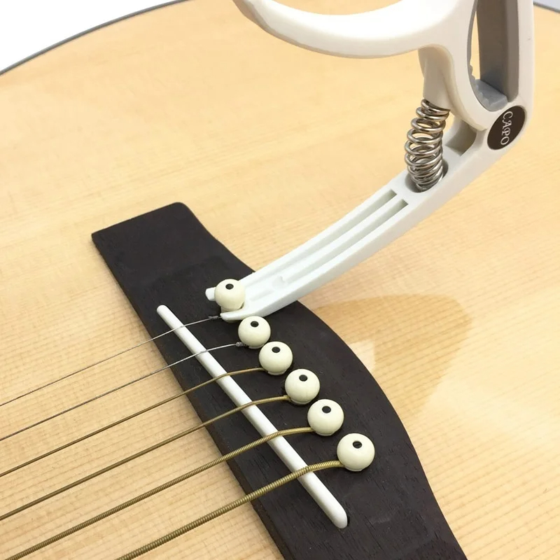 Plastic Guitar Capo for 6 Stri - Classical Guitar Nylon 评论和价格