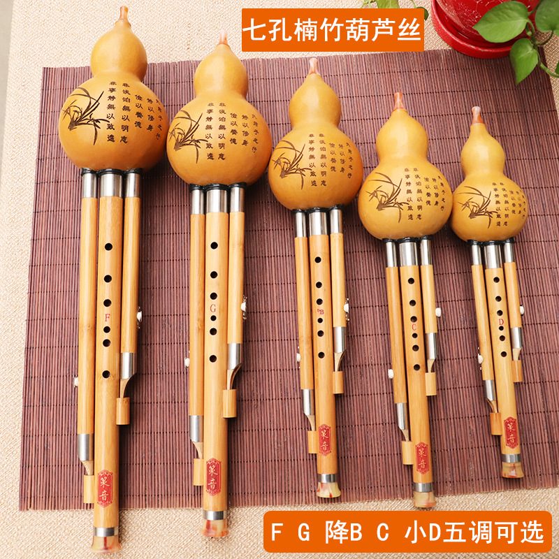 Nanzhu Gourd Silk Musical Inst - Musical Instrument You Blow Into 评论和价格