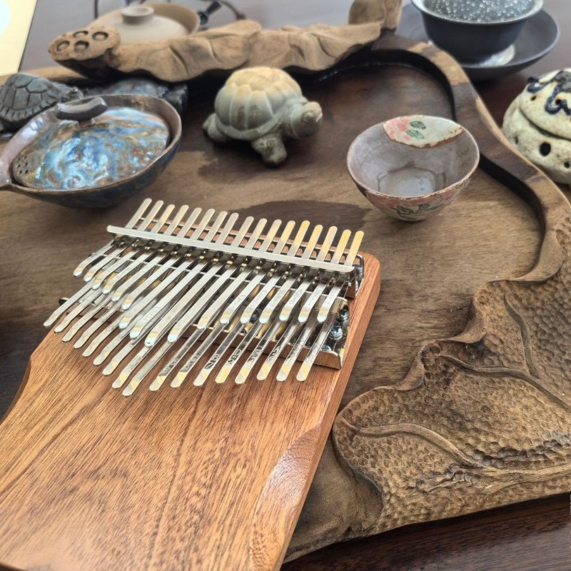 Metal 34 Key Kalimba Accessori - Musical Instrument Qin 评论和价格