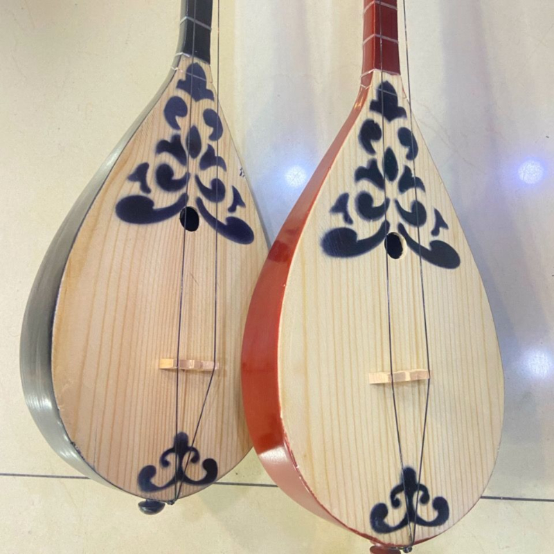 80CM Dombra 2 String Kazakh Et - Musical Instrument Qin 评论和价格