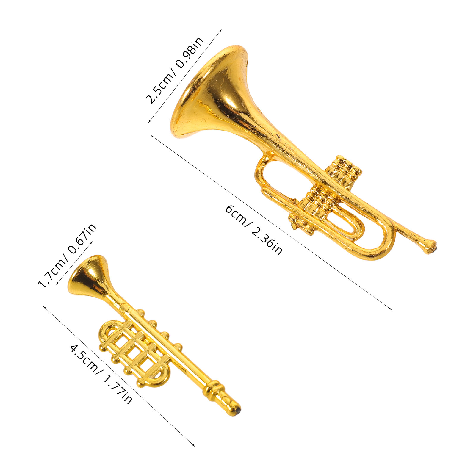 20Pcs Mini Musical Instrument  - Musical Instrument Xmas Ornaments 评论和价格