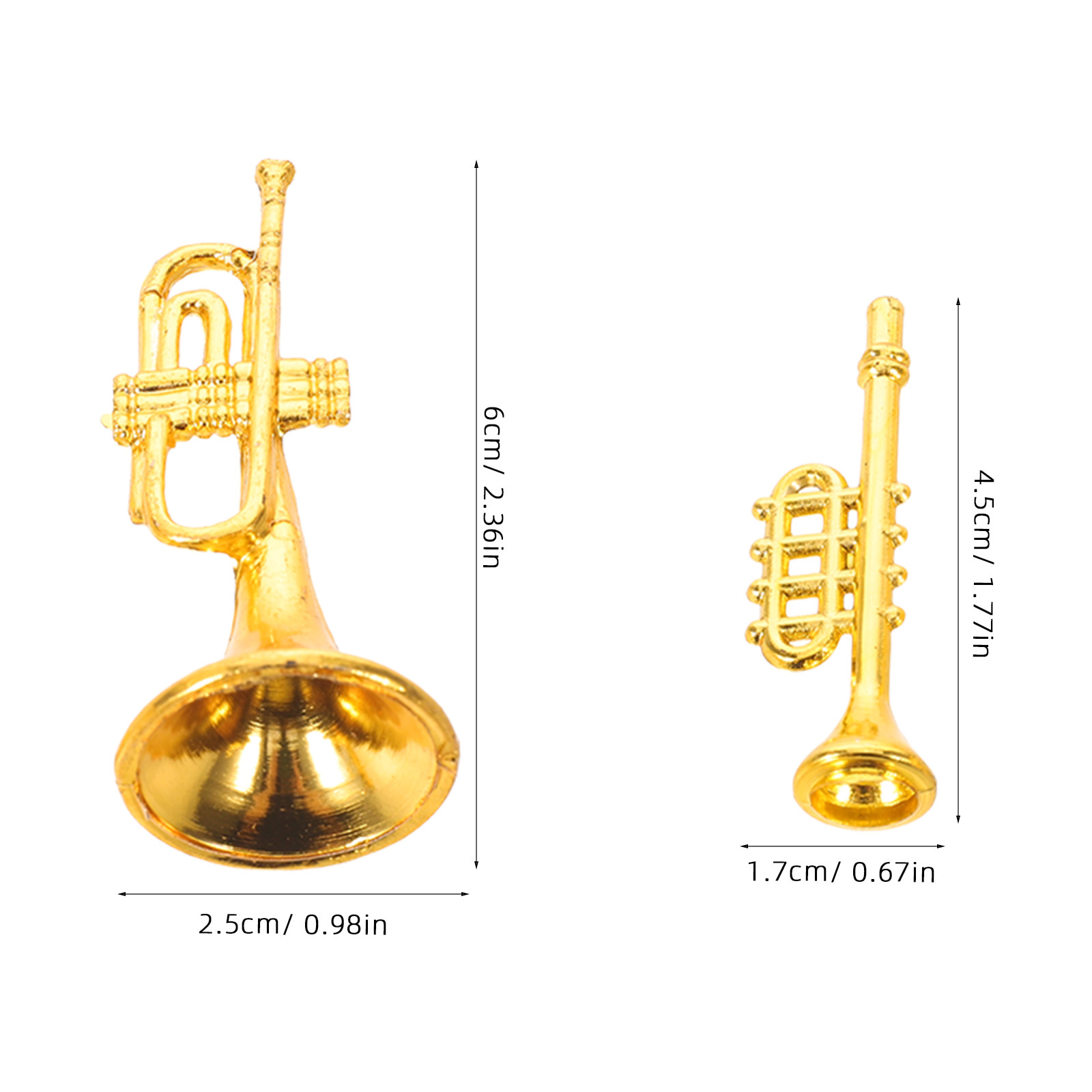 20Pcs Mini Musical Instrument  - Musical Instrument Xmas Ornaments 评论和价格