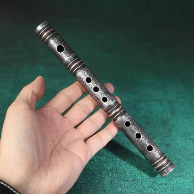 Traditional Flute Copper Handm - Musical Instrument You Blow Into 评论和价格