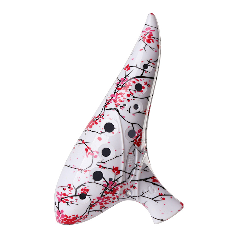 12-hole C Key Resin Ocarina -  - Musical Instrument Qin 评论和价格