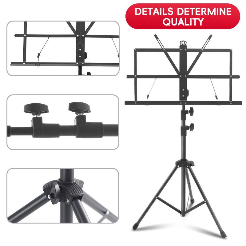 New Music Stand 2 In 1 Dual Us - Musical Instrument Book 评论和价格