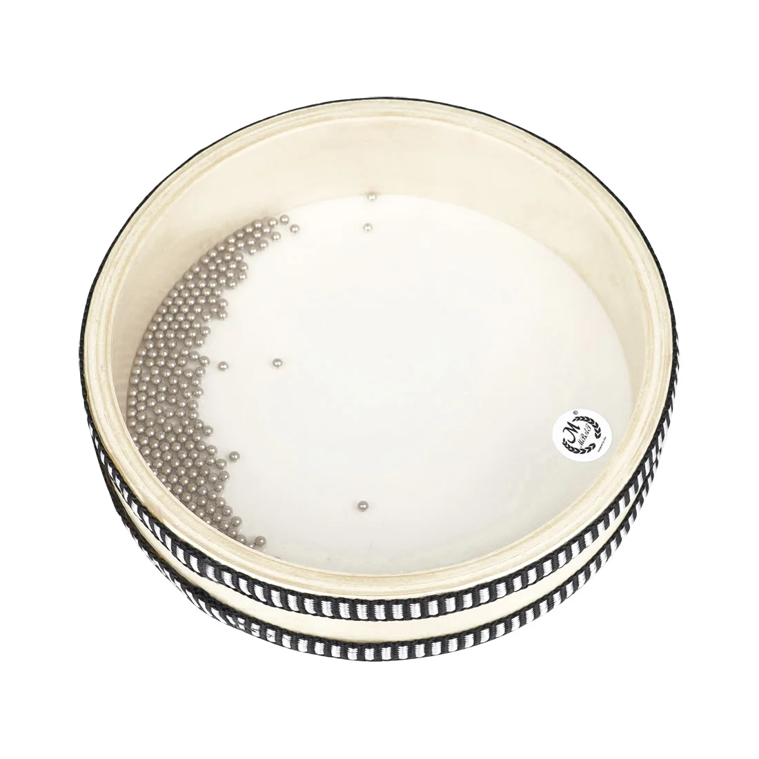 Orff Ocean Wave Bead Hand Drum - Musical Instrument Qin 评论和价格