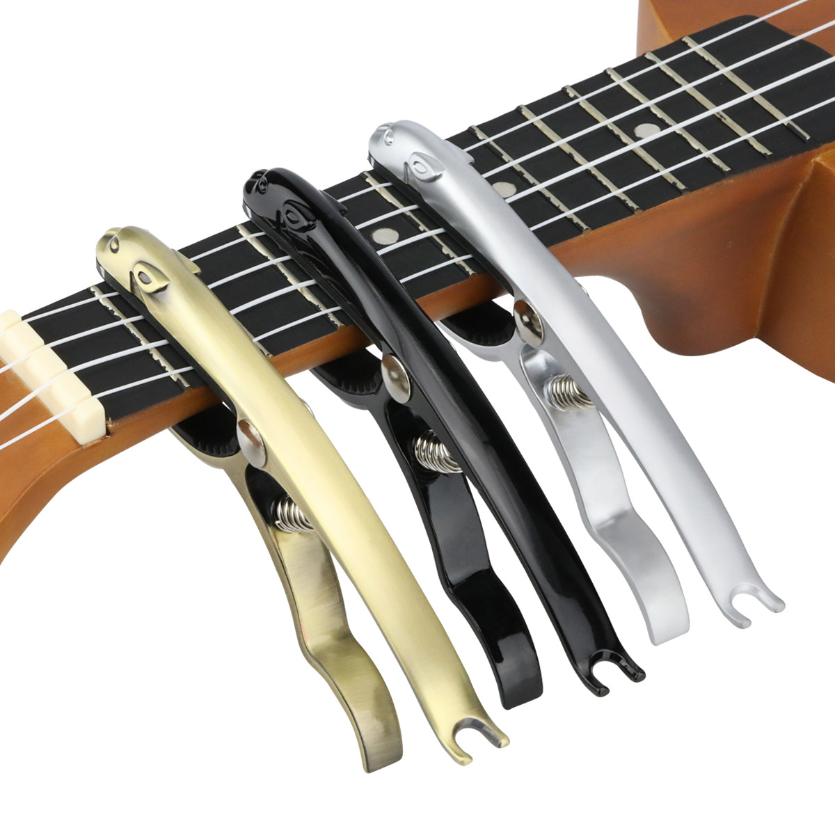 Professional Metal Guitar Capo - Musical Instrument Qin 评论和价格