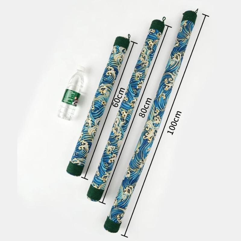 Bamboo Rainmaker Shaker Medita - Musical Instrument Qin 评论和价格